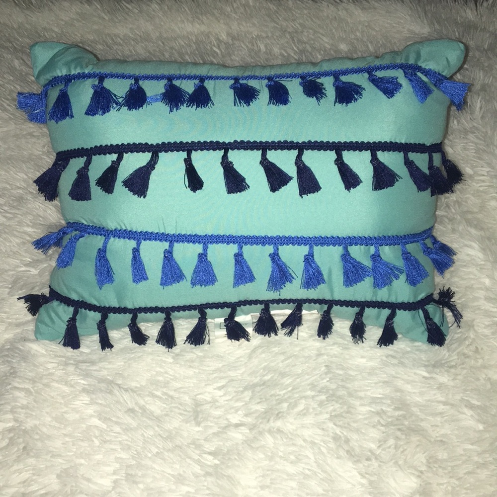 Tassel pillow